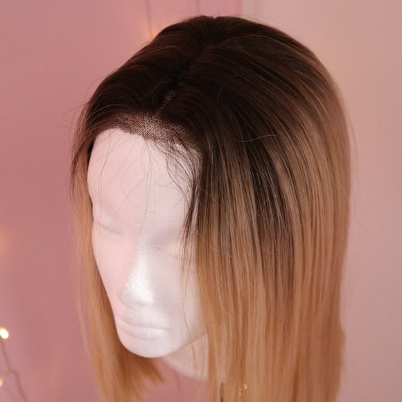 ImStyle Wigs Coco Dark Root Blonde Lace Front Wig - Picture 7 of 9